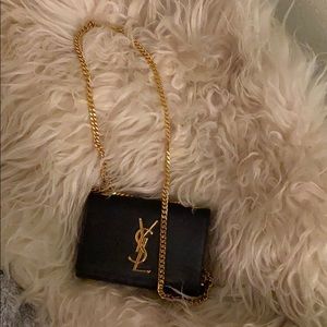 YSL Kate Small YSL Monogram Grain de Poudre